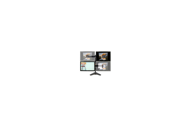 サンコー、24V型ワイド液晶ディスプレイ対応のディスプレイ用アーム——2モデル 画像