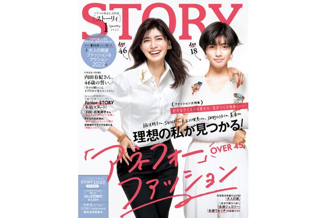 内田有紀、27年前の自分と表紙で共演! 画像