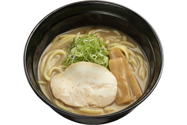 スシロー、津軽の人気ラーメン店「長尾中華そば」監修中華そば発売 画像