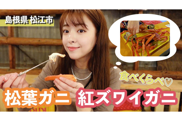 冬の味覚「松葉ガニ」と「紅ズワイガニ」を島根で満喫 画像