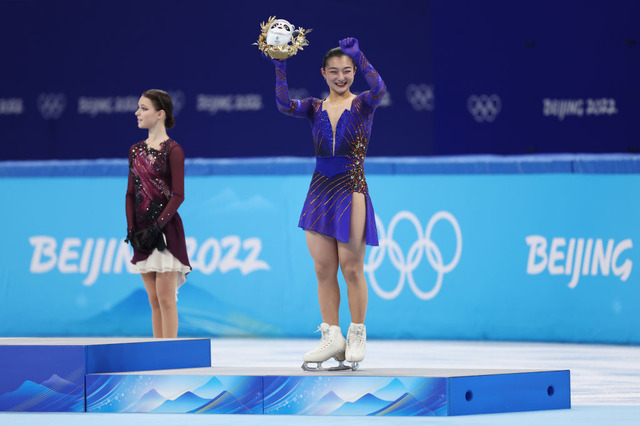 坂本花織、「北京五輪」銅メダル!樋口新葉は5位入賞 画像