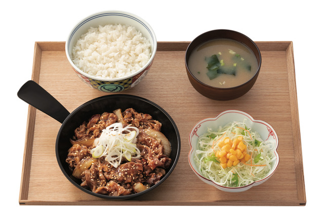 吉野屋、販売総数100万食突破の「牛焼肉定食」本日から復活販売 画像
