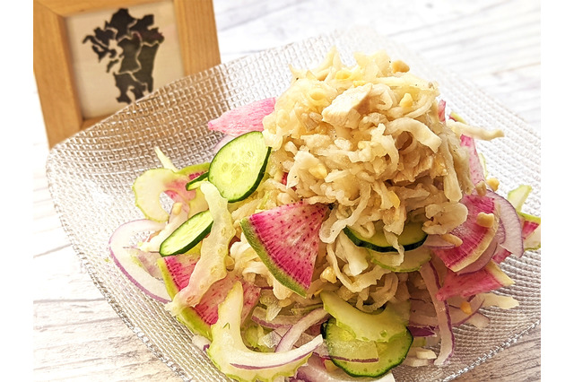 ブロンコビリー、サラダバーで「九州ご当地フェア」！「長崎ちゃんぽん風パスタ」や「宮崎県産切り干し大根のサラダ」 画像