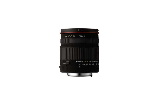 シグマ、デジタル専用高倍率ズーム「18-200mm F3.5-6.3 DC」(シグマ/キヤノン用)の発売日決定 画像