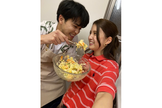 中田圭祐、川島海荷をときめかせた?!ポテサラ