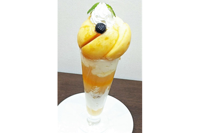 【実食レポ】極上フルーツ「岡山白桃」を使ったスイーツフェア開催!“桃まるごと一個分”の贅沢パフェが絶品! 画像