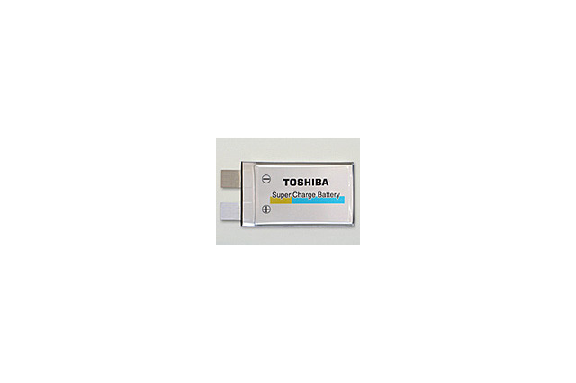 東芝、数分間でフル充電できる新型充電池を開発 画像