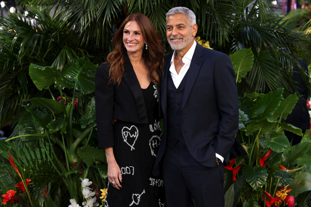 映画『チケット・トゥ・パラダイス』ワールドプレミア開催！ロンドンの会場が南国一色に！ 画像