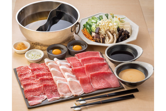 しゃぶ葉、「霧島黒豚＆アンガス牛 食べ放題コース」スタート！ 画像