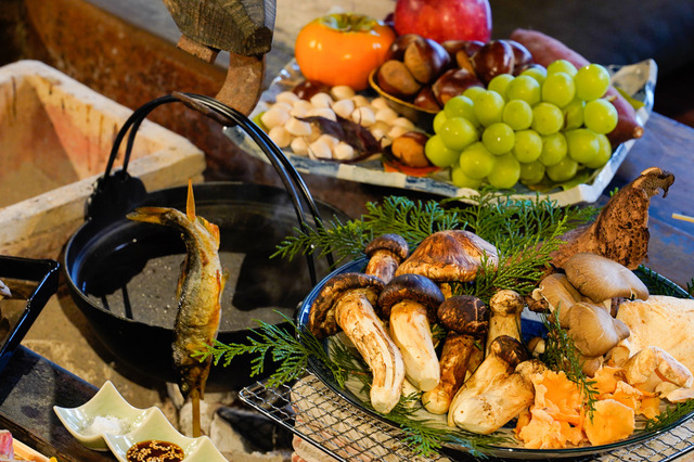 やま星で、星空と美食を楽しむ秋のプラン実施中！愛犬同伴で特製ケーキプレゼント 画像