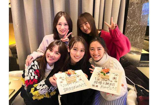 小松彩夏、北川景子らセーラームーン戦士集合ショット公開「やっぱりこのメンバーは最高」 画像