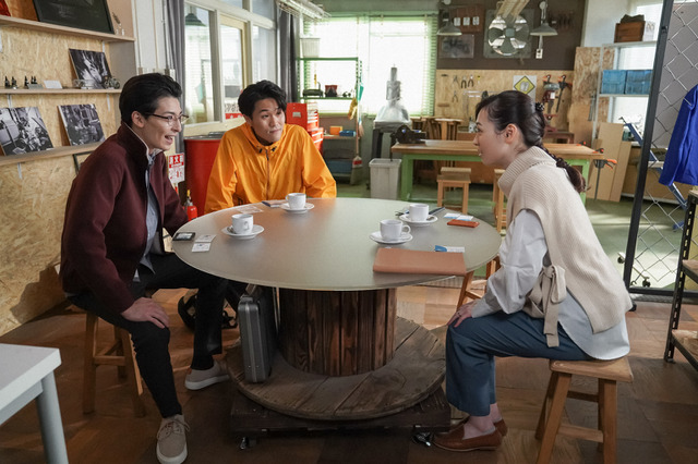 刈谷先輩、玉本先輩が久々登場!夢の乗り物の開発に着手?『舞いあがれ!』第116話 画像