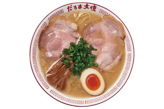 最強の群馬豚骨！らあめん花月嵐「群馬豚骨らーめん だるま大使」を期間限定発売 画像