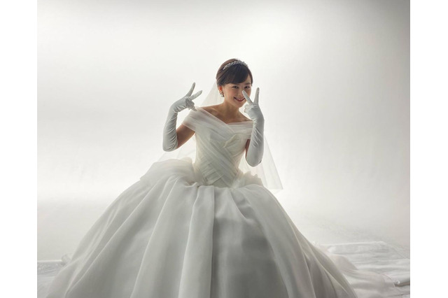 劇団4ドル50セント・立野沙紀、美し過ぎる純白ウエディングドレスショット披露! 画像
