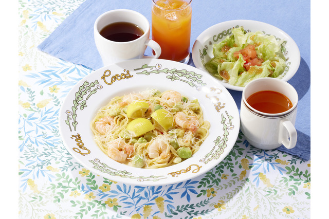 ココス、「海老とアボカドのレモンクリームパスタ」などランチ限定の爽やか夏メニューが登場！ 画像