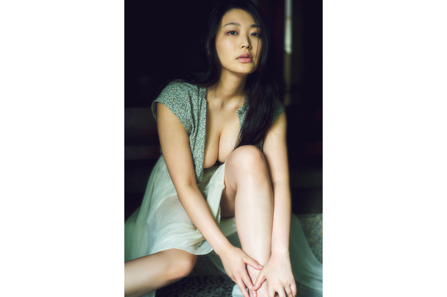 105cmバストと美腹筋!風吹ケイ、「和」テーマにド迫力ボディ 画像