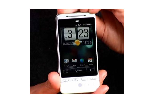 KDDIアメリカ、Android 2.1搭載スマートフォン「HTC Hero」発売 画像