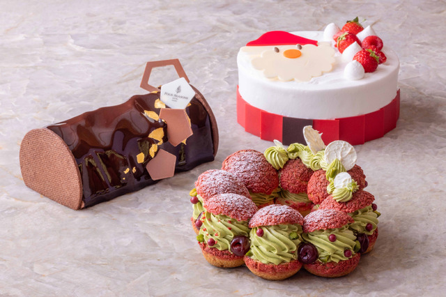 【クリスマスケーキ】フォーシーズンズホテル京都、2023年クリスマスケーキ3種と特別メニューを発表 画像