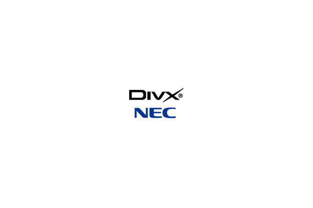 DivXとNECエレ、DivX Plus HD認証に関する複数年ライセンス契約を締結 画像