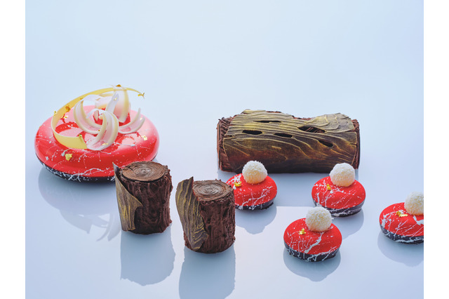 コンラッド大阪、アートなクリスマスケーキを発表 画像