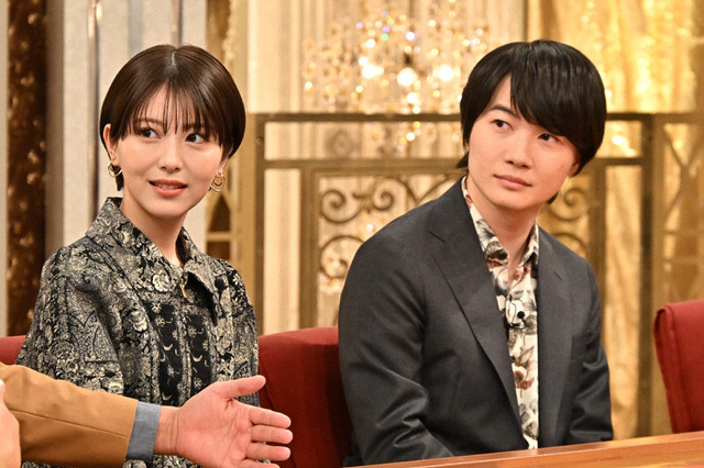 神木隆之介、難読ナレーションに挑戦!浜辺美波は揚げ物の音で料理を当てる?!『櫻井・有吉THE夜会』 画像