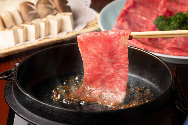 2日間限定!ホテルニューオータニ幕張、すき焼き「岡半」フェアを初開催 画像