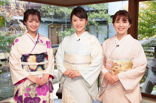 高島彩、中野美奈子、井上清華が『ボクらの時代』に登場!新旧女子アナ晴れ着トーク!! 画像