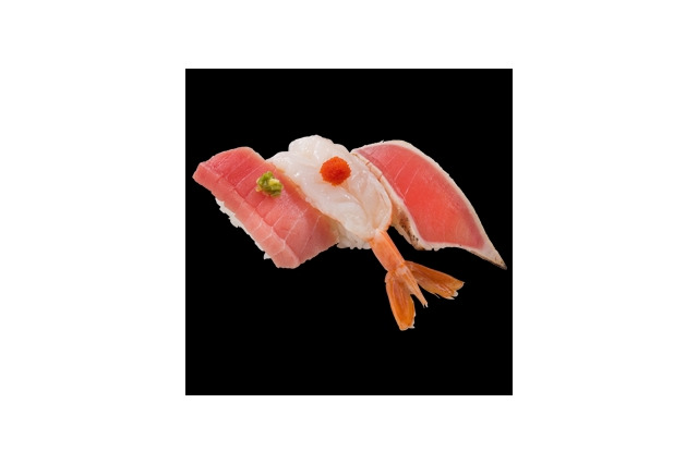 冬の味覚を贅沢な組み合わせで!魚べい・元気寿司「3貫ネタ紅白祭り!」開催 画像