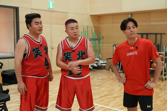 チョコプラ松尾、ハナコ岡部がバスケ日本代表富樫選手とガチ特訓！カギチームが学校の先生と初対戦 画像