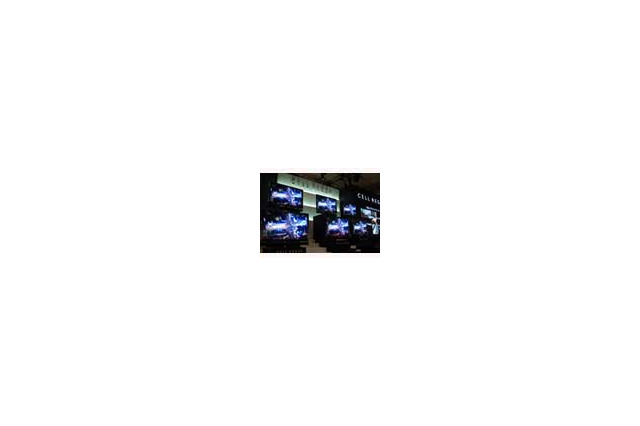 【CEATEC JAPAN 2009 Vol.7】東芝CELL REGZAに人だかり! 次世代CELL REGZAも 画像