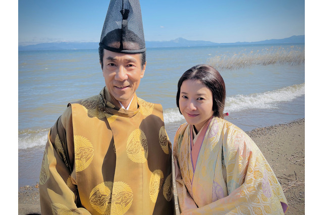 吉高由里子、大河ドラマ『光る君へ』琵琶湖ロケに「空が広い外のロケでワクワク」 画像