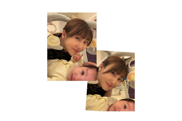 安めぐみ、生後2ヵ月の娘公開 順調な成長に喜び 画像