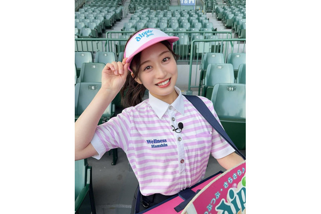 NMB48川上千尋、甲子園の売り子デビュー！キュートな姿にOGメンバーも反応 画像