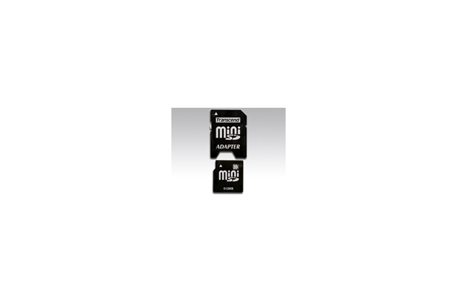 トランセンド、80倍速miniSDメモリカードを発表 画像