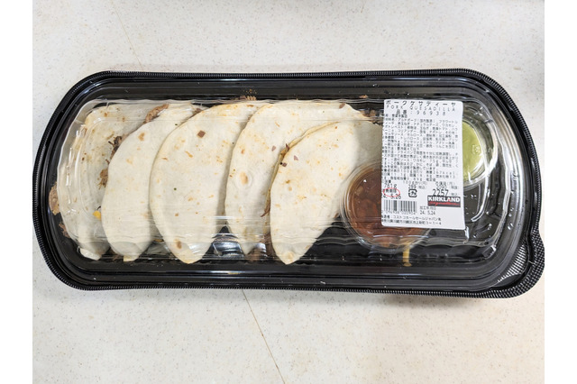 【コストコ】本場メキシカンを堪能!「ポークケサディーヤ」の味はいかに!? 画像