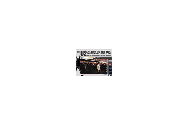 U2、25日にYouTubeでライブ配信 画像
