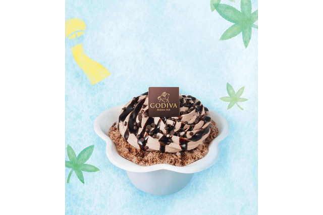 ゴディバ、初登場「チョコレートかき氷」を限定販売 画像