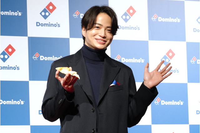 菊池風磨「ドミノ・ピザ」アンバサダー就任に喜び!「このためにメンバーを多めに増員するかも?」 画像