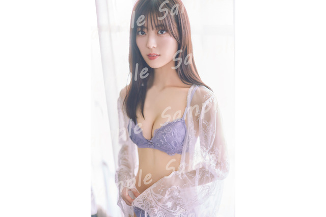 乃木坂46・岩本蓮加のランジェリー姿! レースから透ける素肌も美しい「いたずらな風」特典絵柄 画像