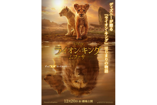 映画『ライオン・キング:ムファサ』が20日公開!抽選でブランケットをプレゼント! 画像