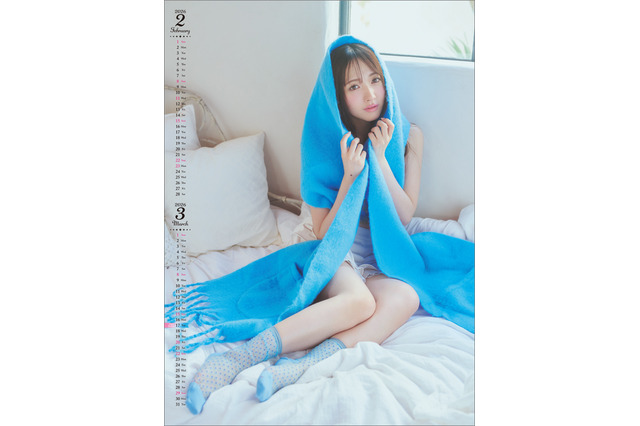STU48・石田千穂の真っ白な美脚が眩しい! 新作カレンダーより中面画像が初公開 画像
