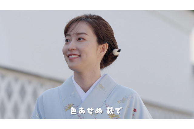 石川佳純、山口県観光PR！着物姿で散策する姿が素敵すぎる 画像