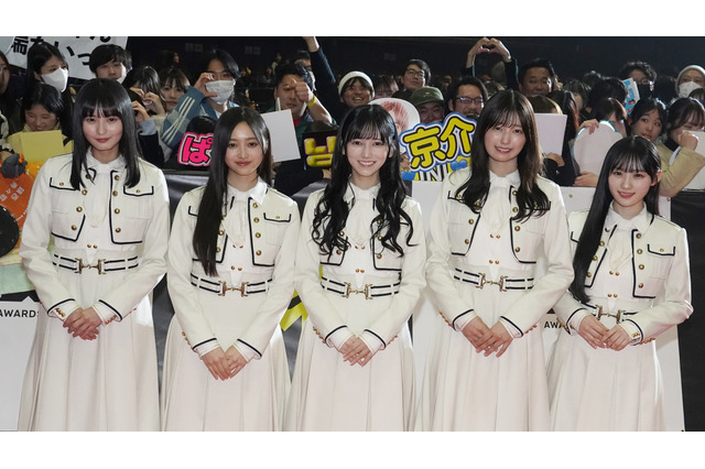 乃木坂46から遠藤さくら・井上和ら5人のメンバーが「MTV VMAJ Pre-Show」レッドカーペットに登場 画像