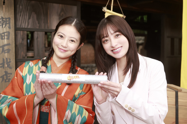 『おむすび』橋本環奈から『あんぱん』今田美桜へ！ NHK朝ドラ“バトンタッチ”セレモニー実施 画像