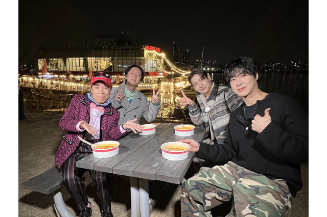 ナイナイが東方神起と韓国グルメ旅! LE SSERAFIMやILLITへの直撃取材も 画像