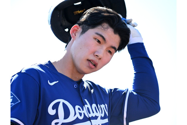 大谷翔平の韓国人同僚キム・ヘソン、メジャー昇格は近い？マイナーで二塁打2本の活躍、元ヤクルト投手と対戦も 画像