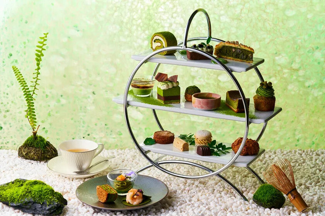 リーベルホテル大阪、「抹茶」テーマの優雅なアフタヌーンティーを5月13日より期間限定で提供 画像