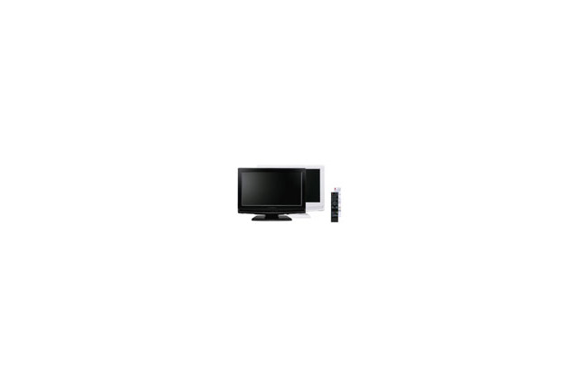 DXアンテナ、デジタル3波対応の19V型ワイド液晶ハイビジョンテレビ 画像