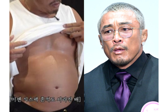 秋山成勲、トンテキ3皿ペロリで“腹筋消滅”「ユーチューブばかりして太った…」 画像