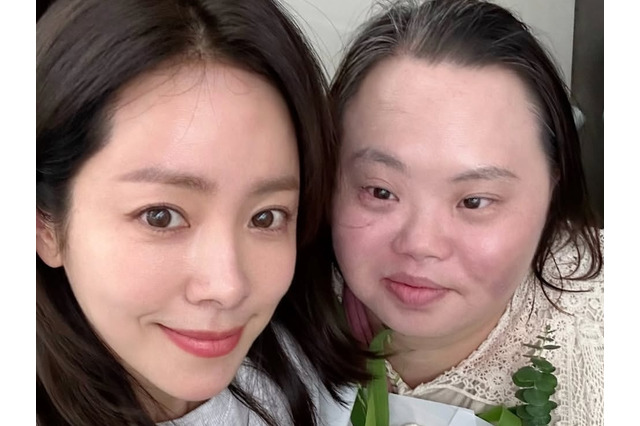 韓国のダウン症女優兼作家、結婚式控えウェディングフォト公開！ハン・ジミンの“双子の姉”役で話題 画像